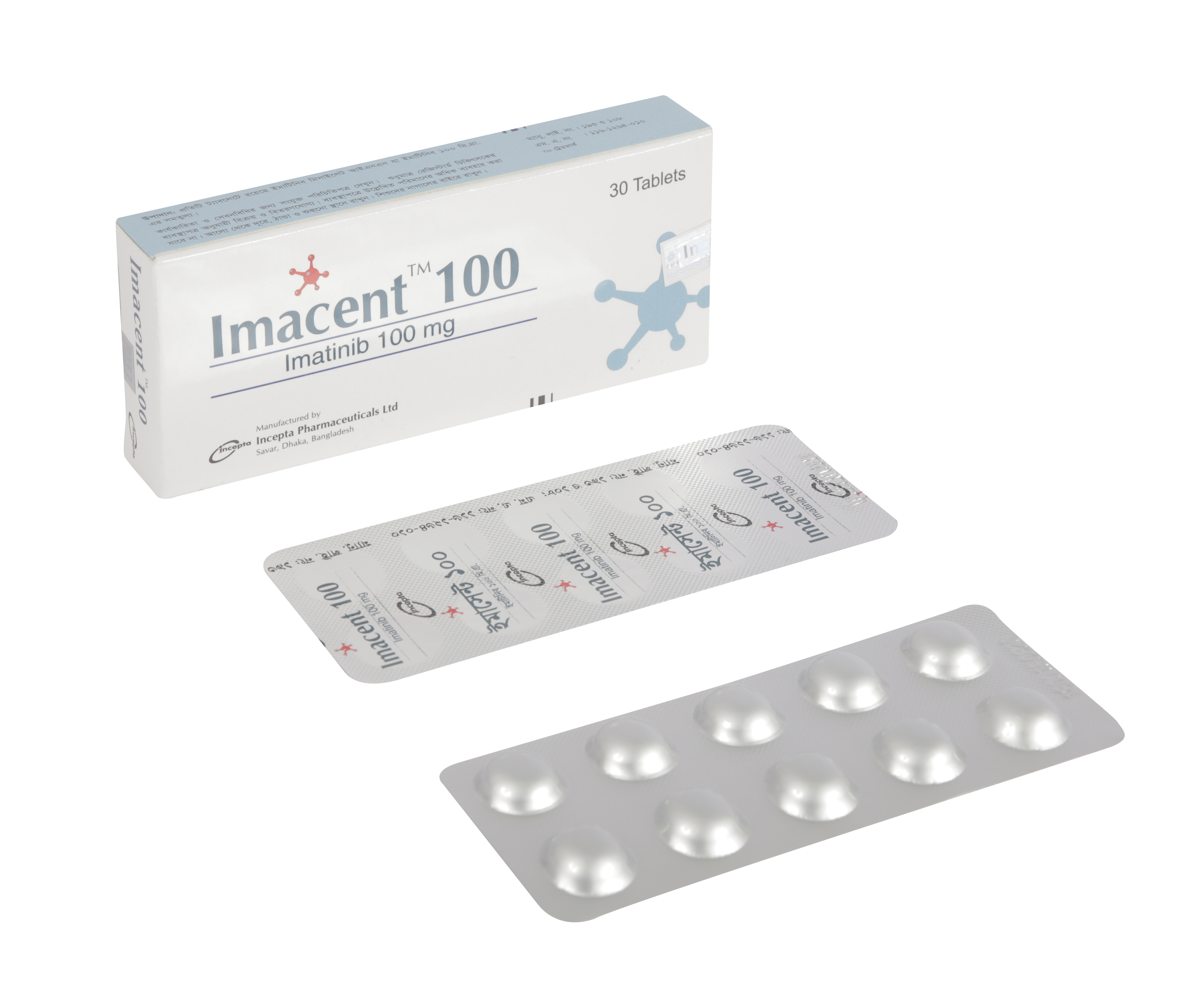 Picture of Imacent 100 Tablet